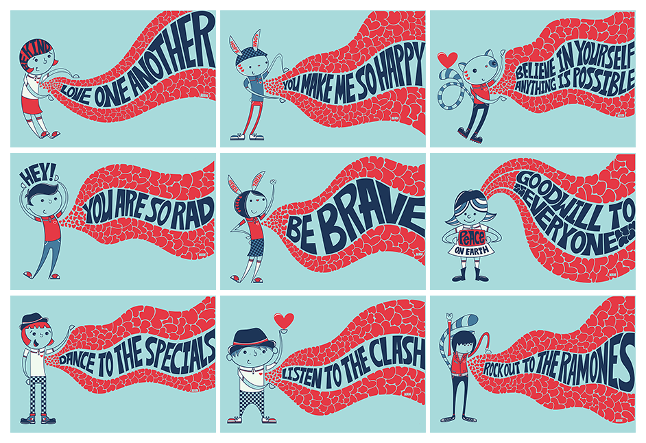 New Print Collection 💙 What’s In My Heart 💙