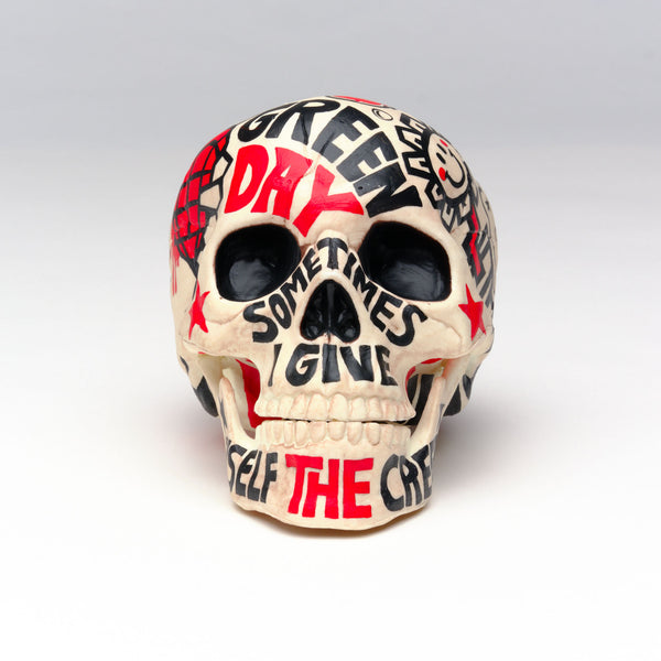 Green Day 2023 Skull | The Art of Nan Coffey | NanWasHere | Art