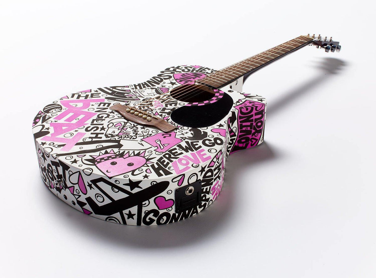 English Beat Guitar | Fine Art and Limited Edition Prints | The Art Of Nan Coffey