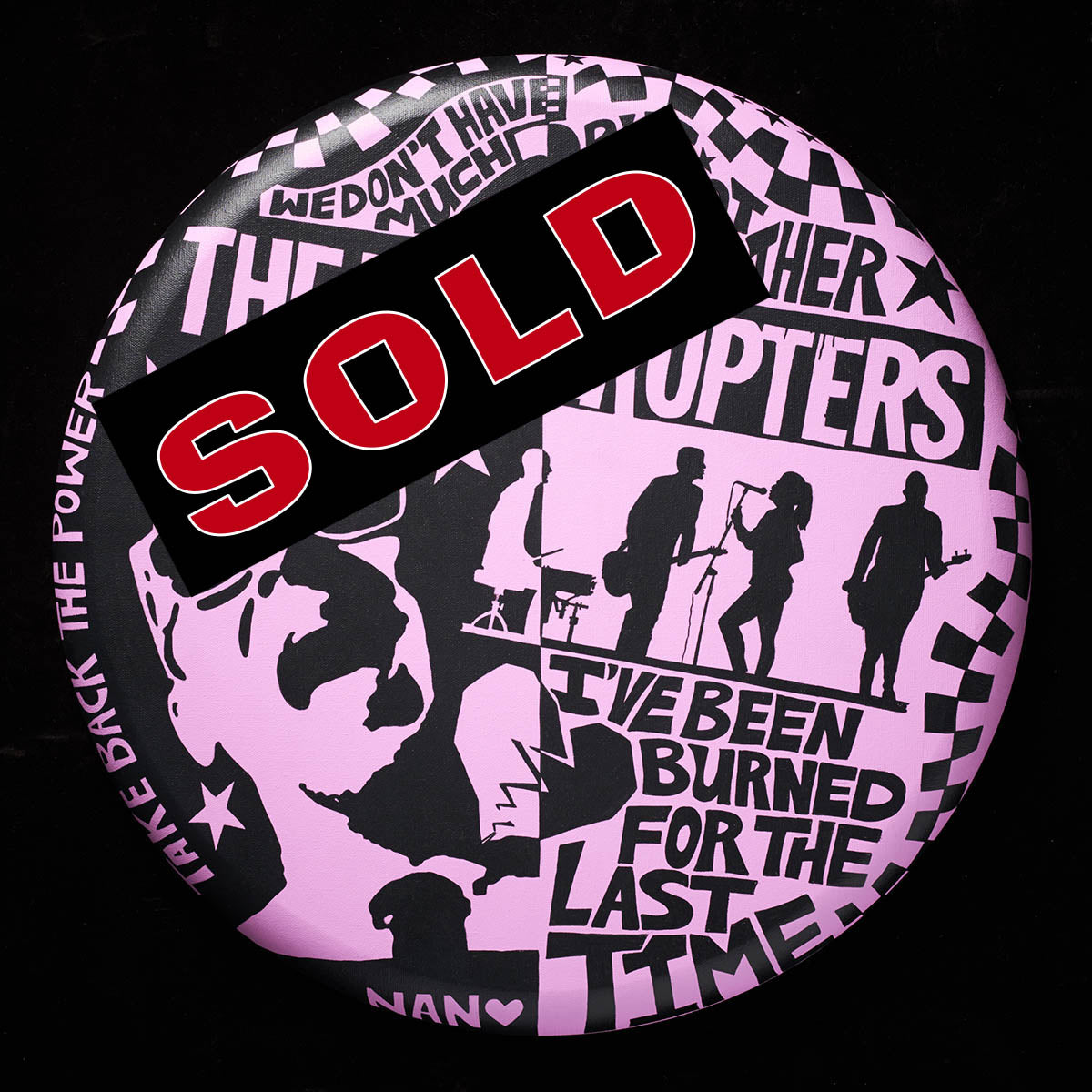 The Interrupters 20&quot; Round - Original Painting