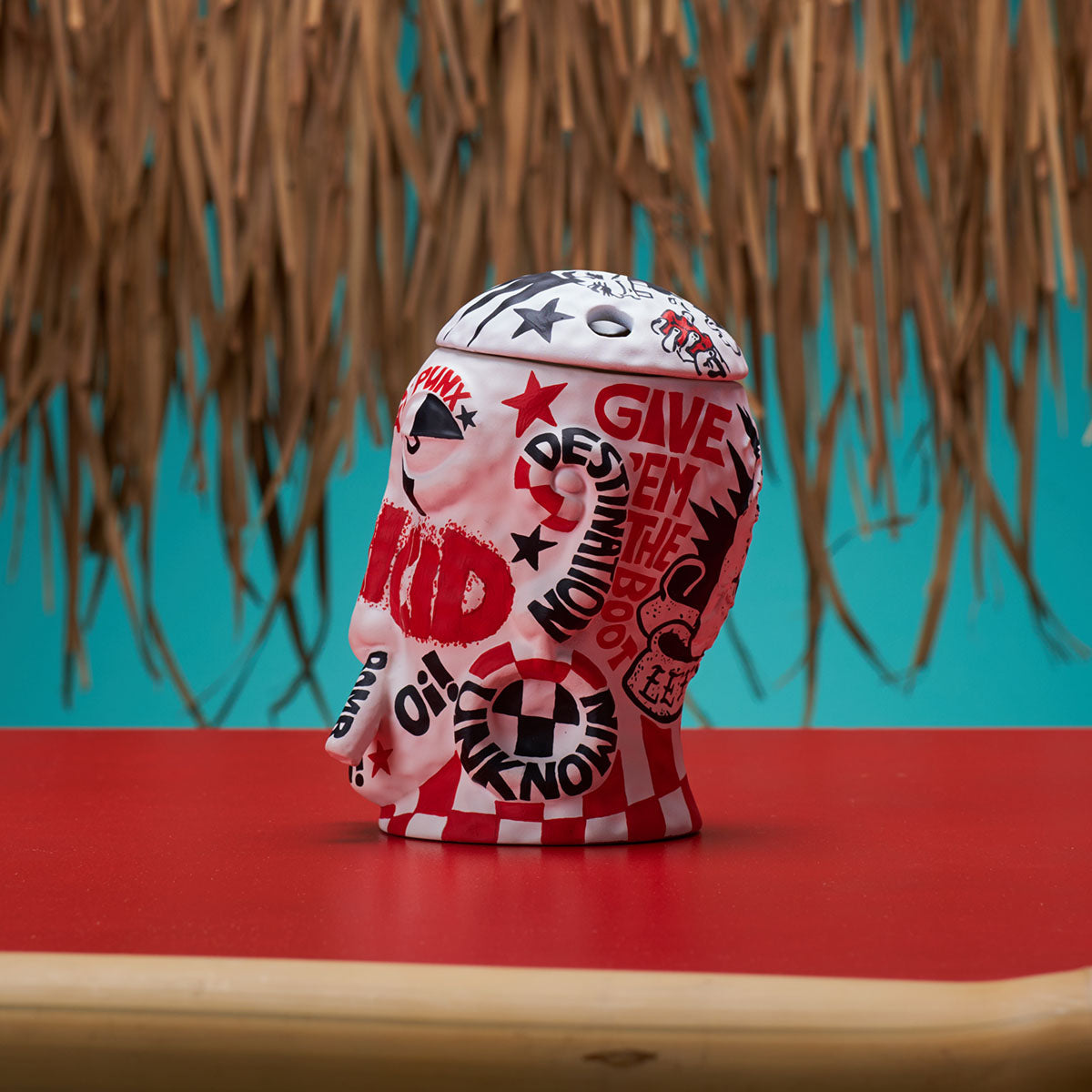 Nan-Painted Rancid Mr. Bali Hai Ceramic Mug