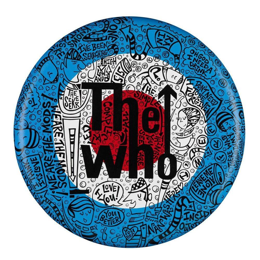 The Who 20&quot; Round - Original | Fine Art and Limited Edition Prints | The Art Of Nan Coffey