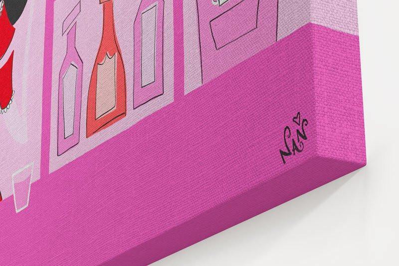 Je Vois La Vie En Rose - Signed Prints | Fine Art and Limited Edition Prints | The Art Of Nan Coffey