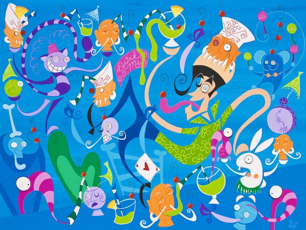 Bali Hai Art Install | The Art and Fun of Nan Coffey - The Art Of Nan Coffey