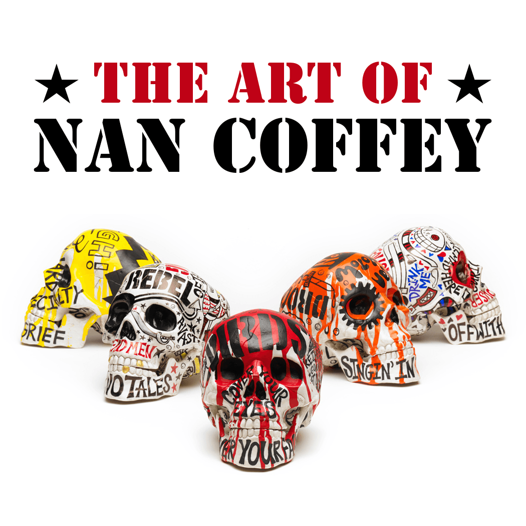 Art All Over | More Skulls! - The Art Of Nan Coffey