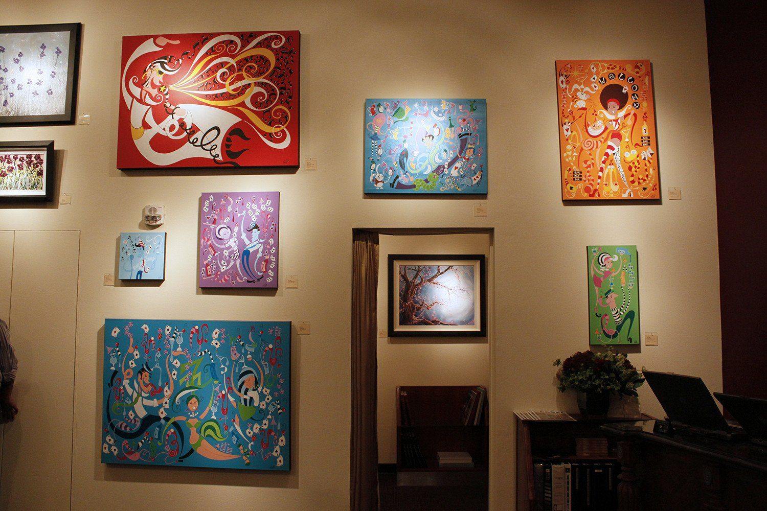 Live Painting | Anything Goes | The Art and Fun of Nan Coffey - The Art Of Nan Coffey