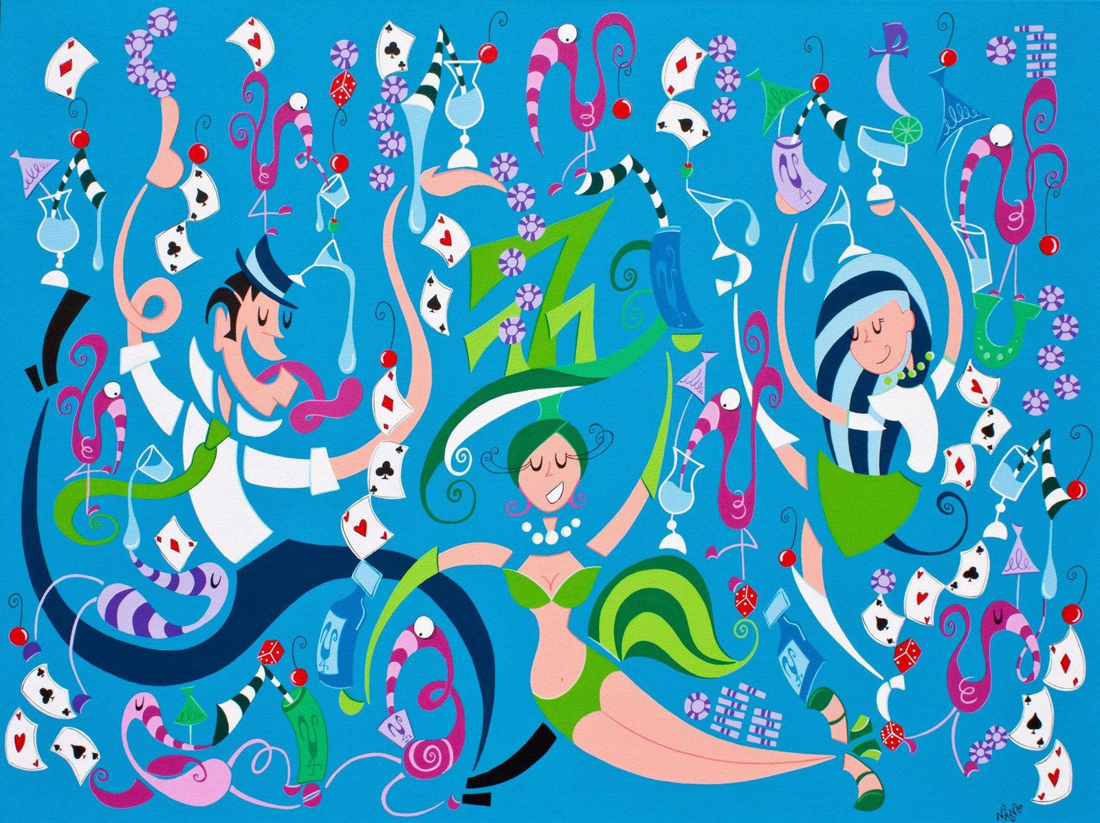 Artist Appearance | Anything Goes | The Art and Fun of Nan Coffey - The Art Of Nan Coffey