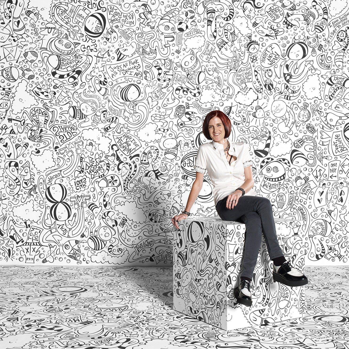 All In My Mind | The Art and Fun of Nan Coffey - The Art Of Nan Coffey