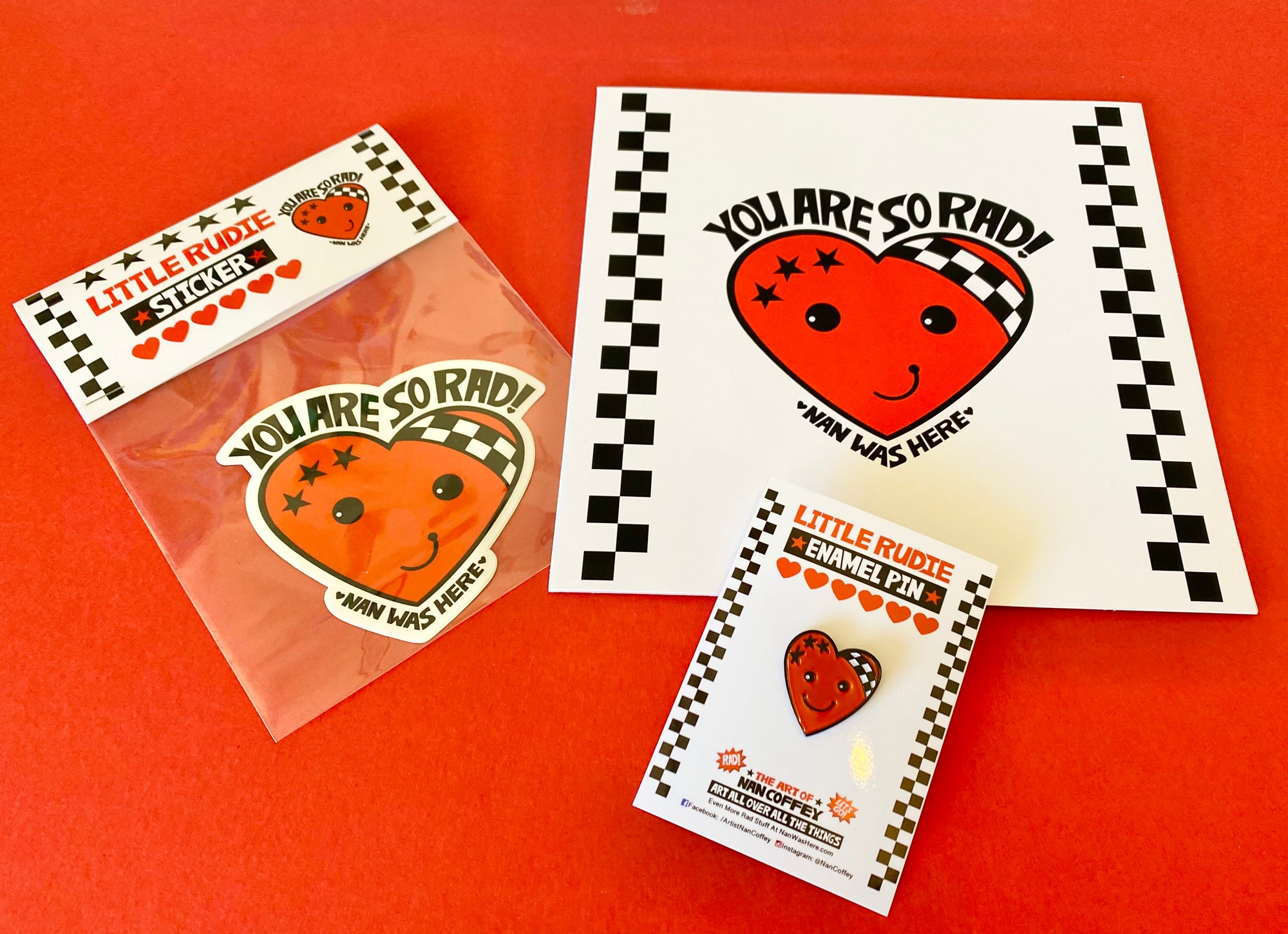 ❤️ Little Rudie Heart Collection ❤️