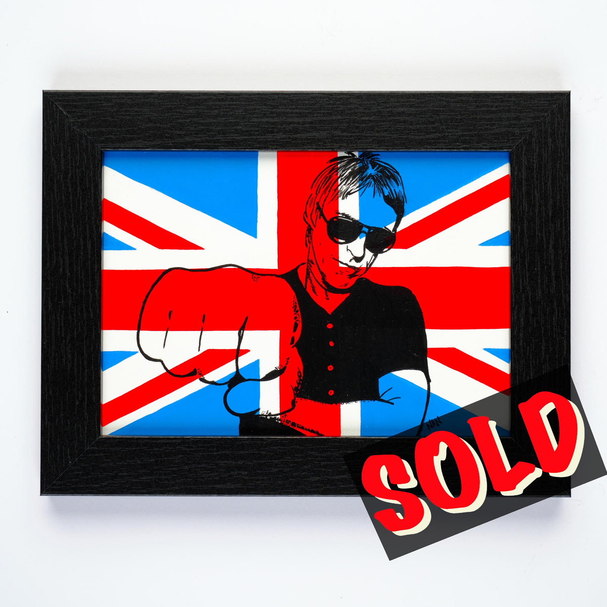 Paul - 5”x7” Framed Original Painting