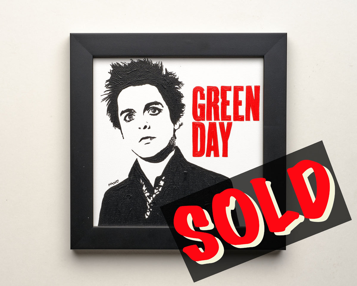 Billie No. 4 - 6”x6” Framed Original Painting