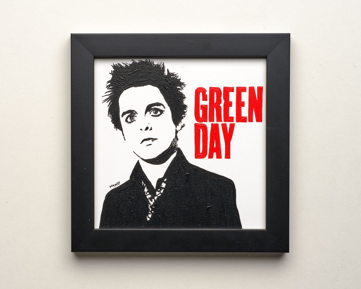 Billie No. 4 - 6”x6” Framed Original Painting