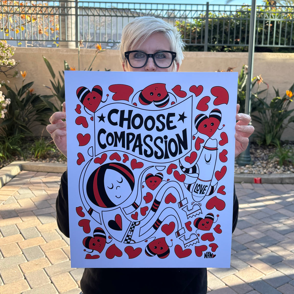 Choose Compassion - Print