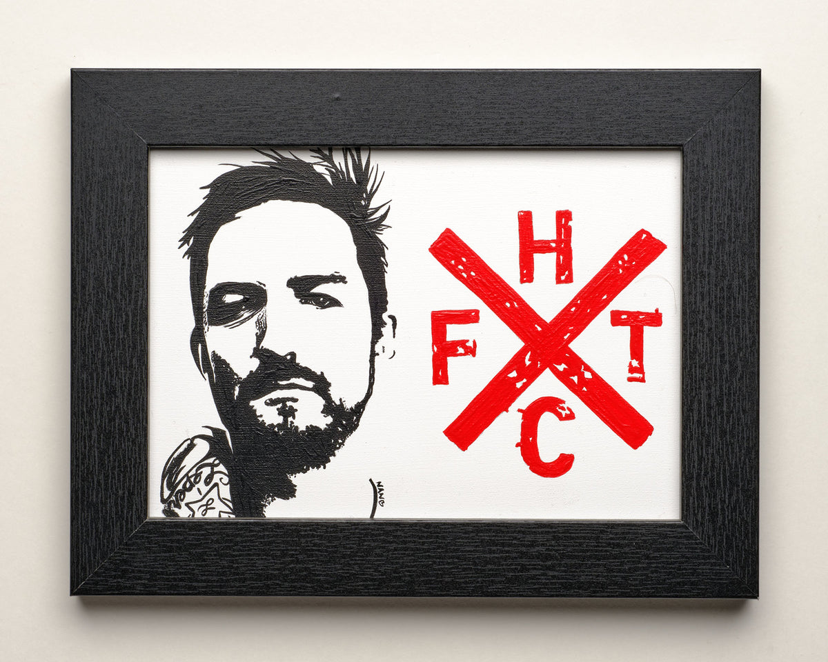 Frank No. 2 - 5”x7” Framed Original Painting