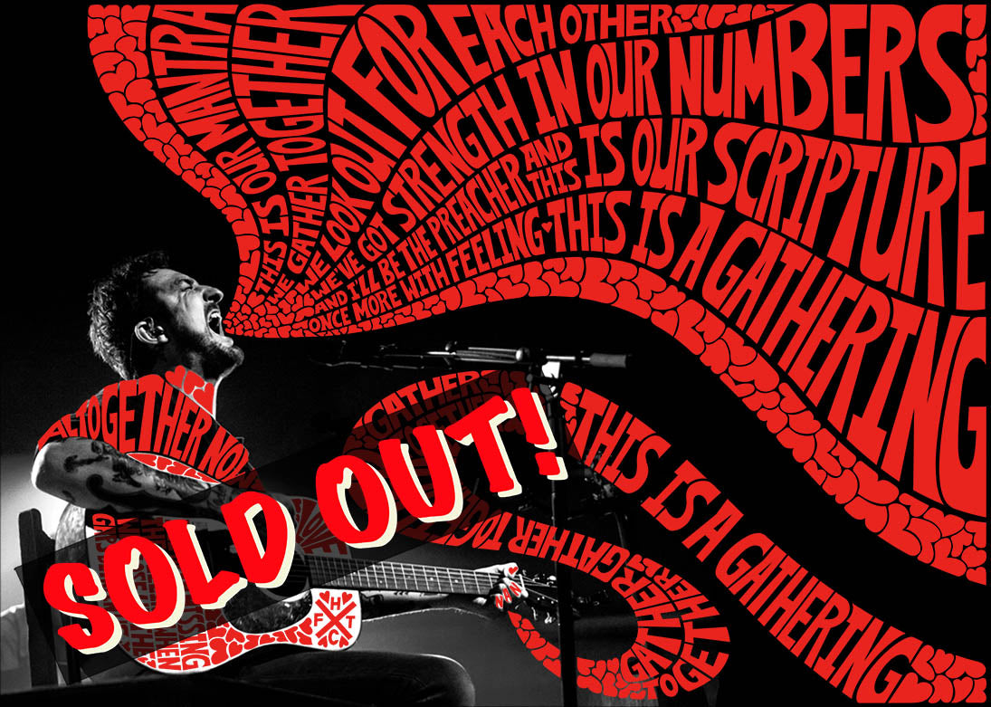 Nan x Frank Turner - The Gathering - Limited Edition Fine Art Print - SOLD OUT