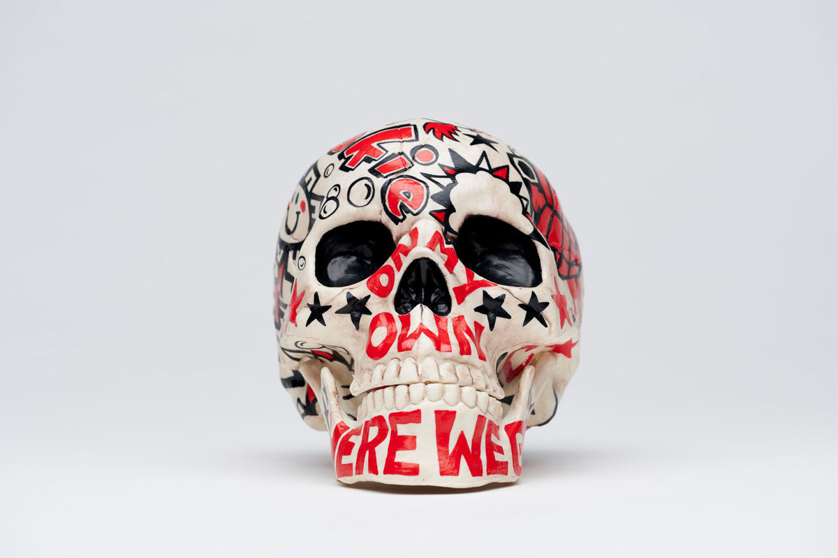 Green Day Skull (Red Colorway)