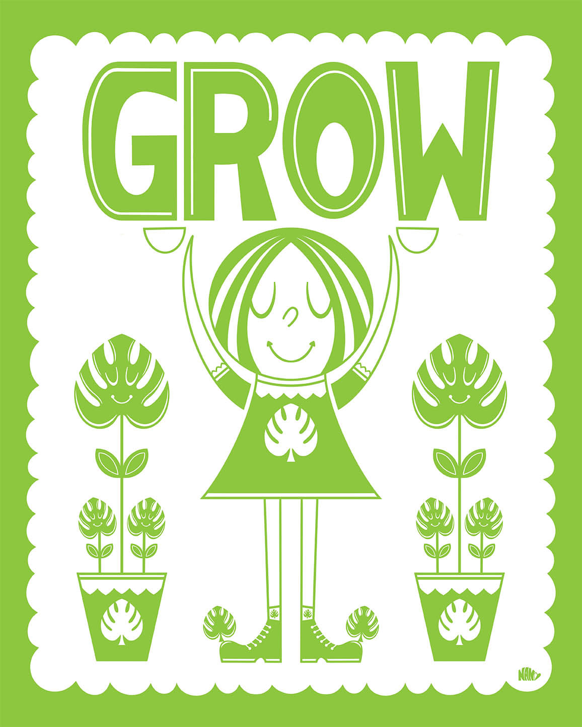 GROW 🌱 - Signed Print