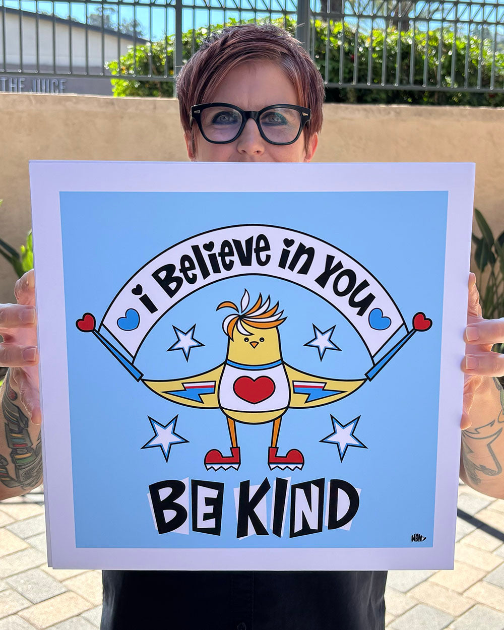 Be Kind - Signed Print