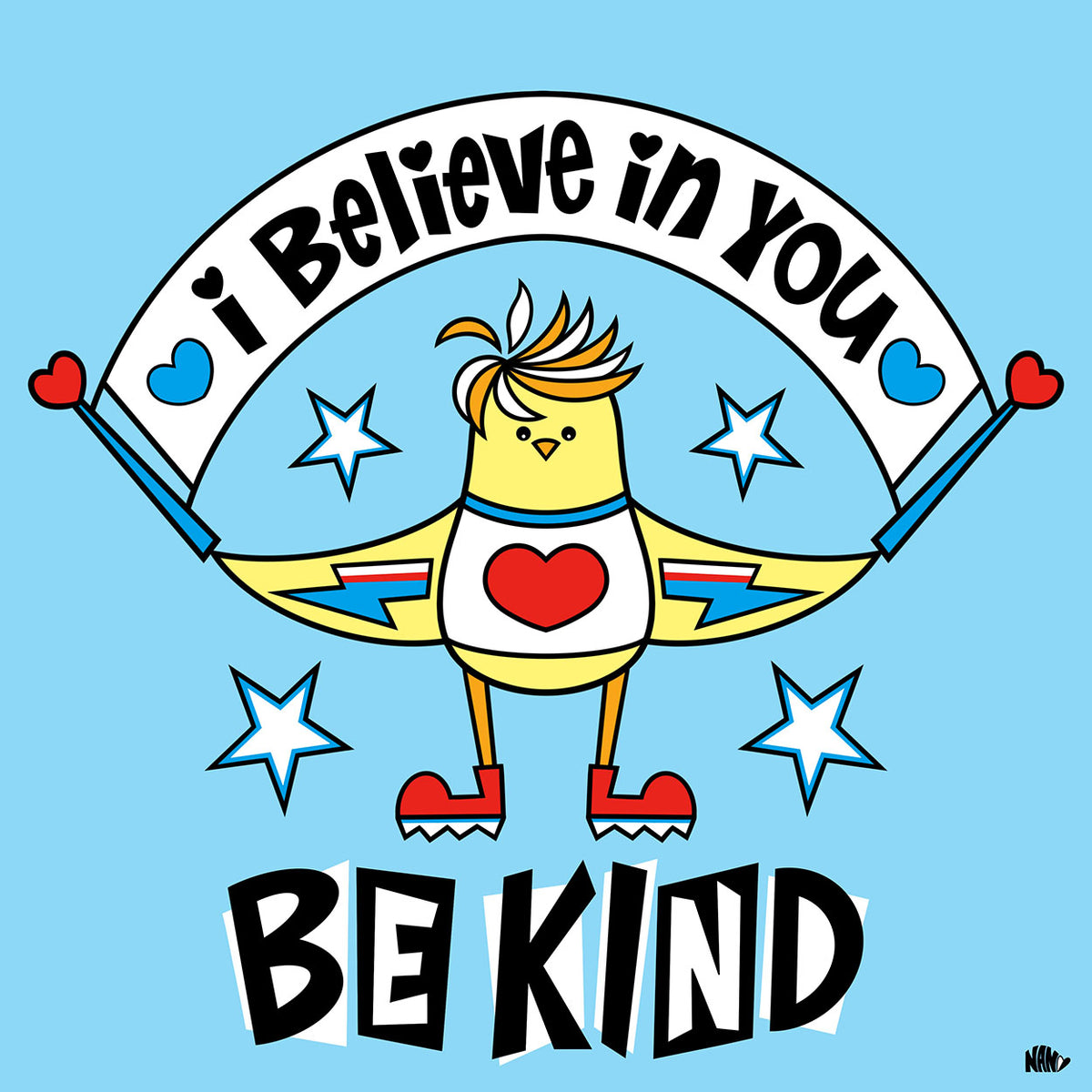 Be Kind - Signed Print