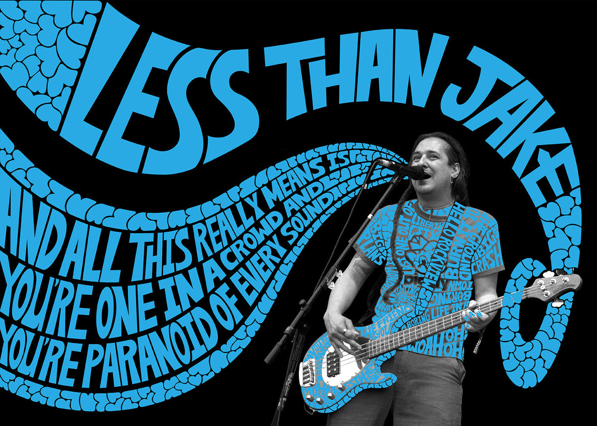 Nan x Less Than Jake - FULL Limited Edition Fine Art Print Set