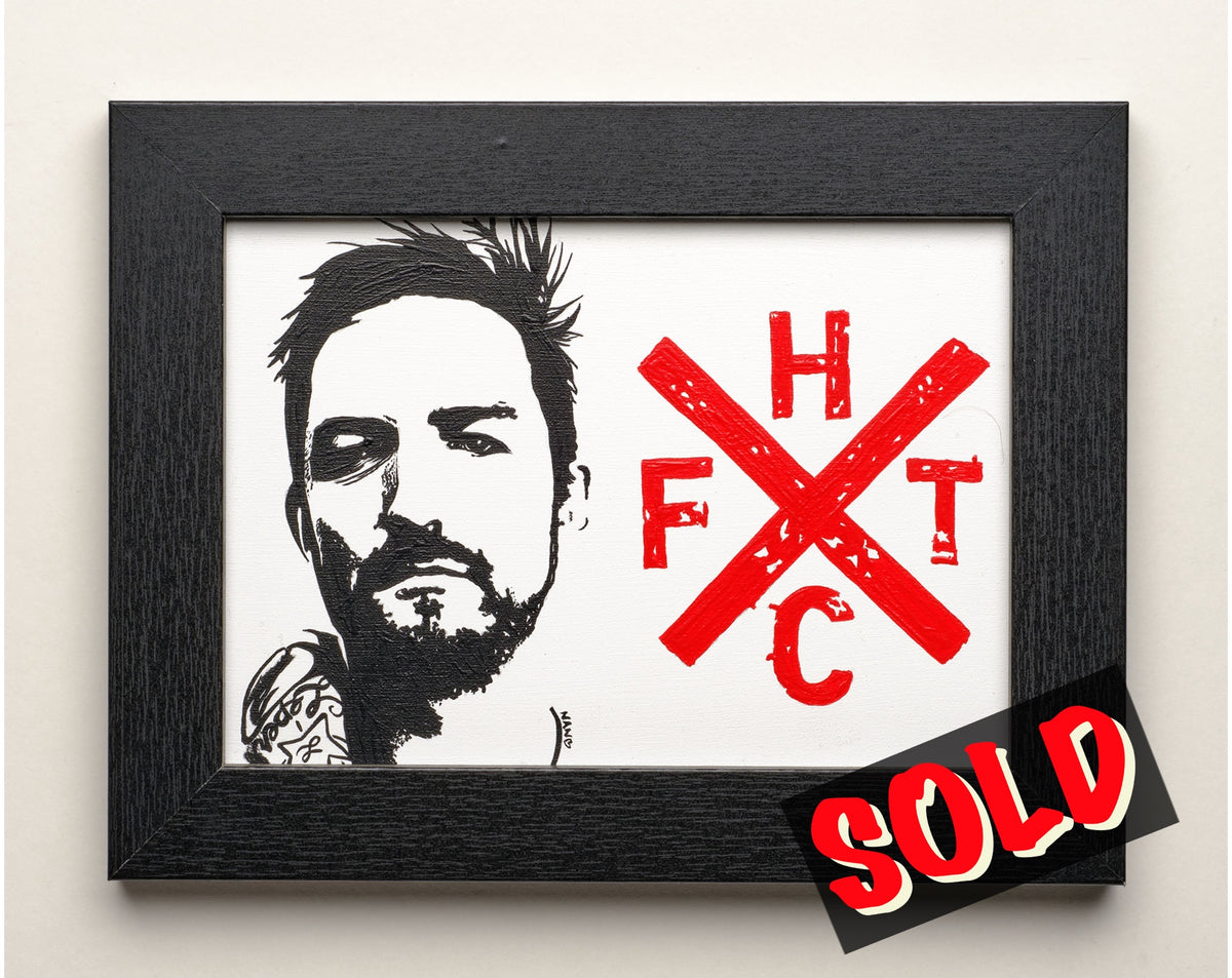 Frank No. 2 - 5”x7” Framed Original Painting