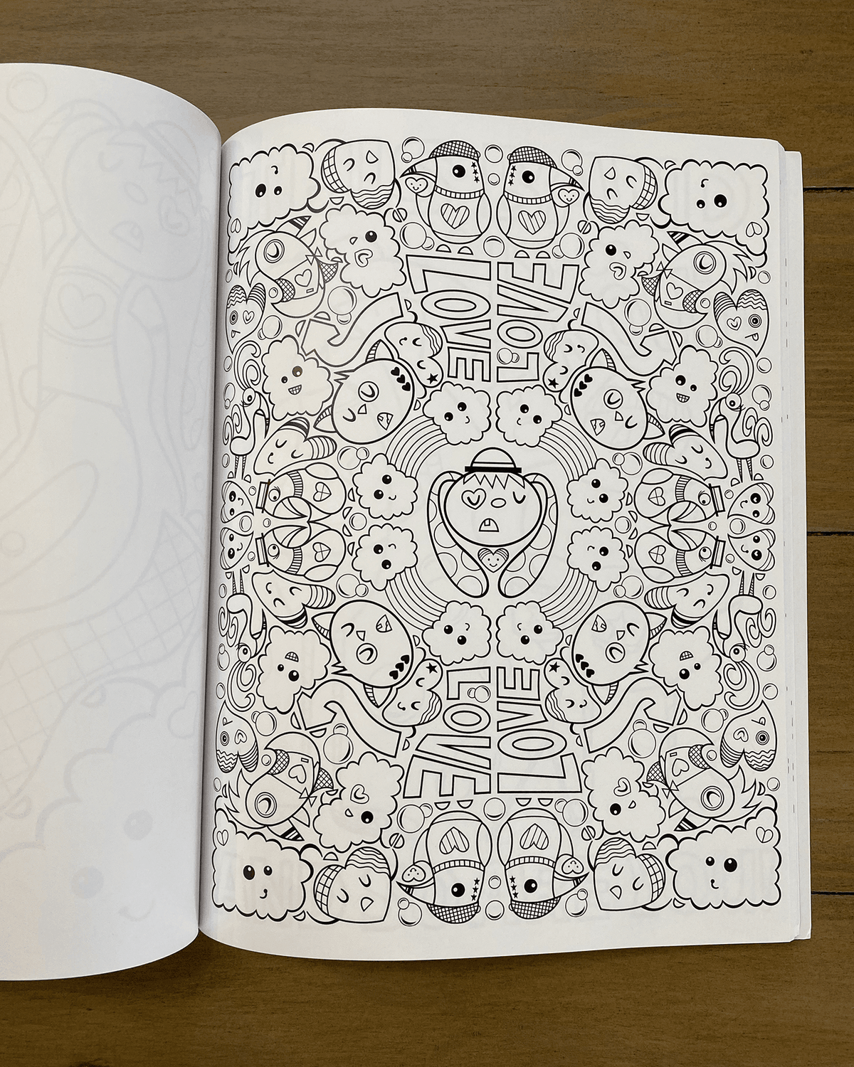 Nan-Embellished “You Are So Rad!” Coloring Book! - The Art Of Nan Coffey