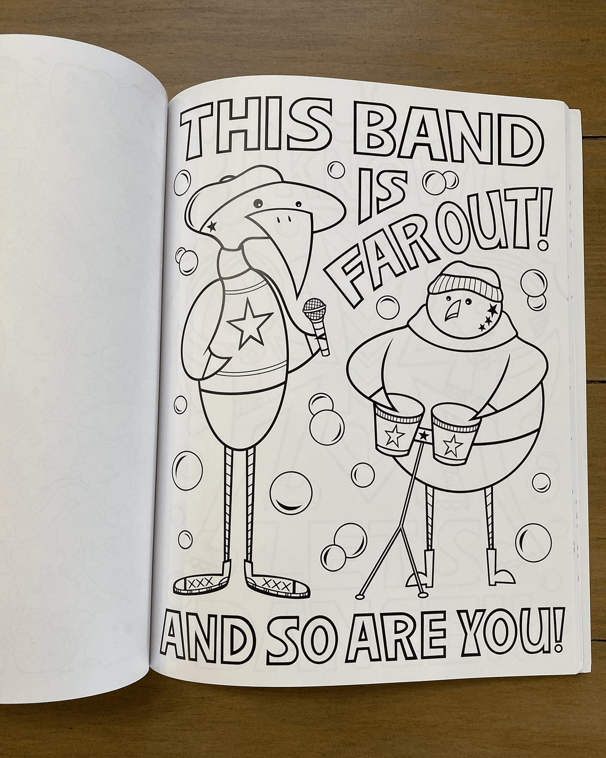 Nan-Embellished “You Are So Rad!” Coloring Book! - The Art Of Nan Coffey