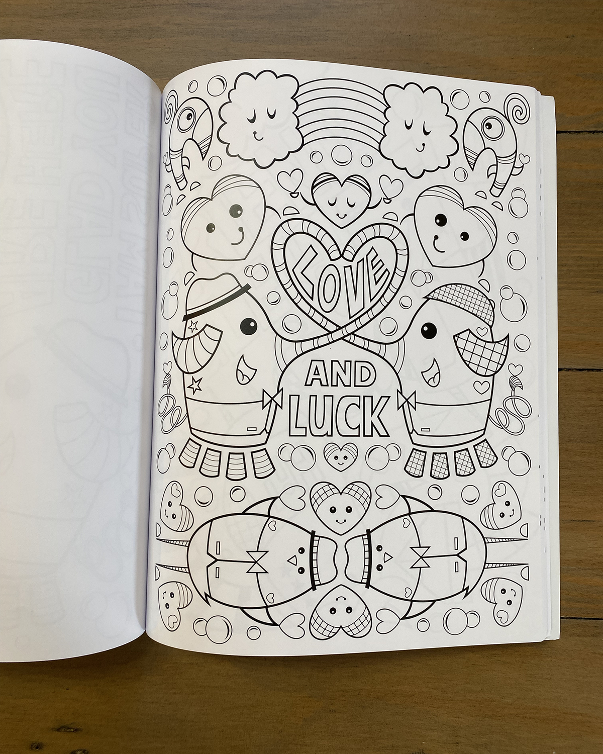 Nan-Embellished “You Are So Rad!” Coloring Book!