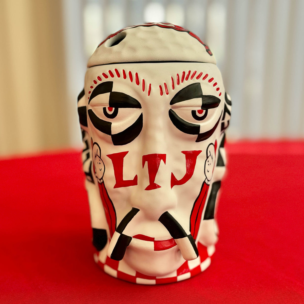 NEW Nan-Painted “LTJ Pezcore” Mr. Bali Hai Ceramic Mug