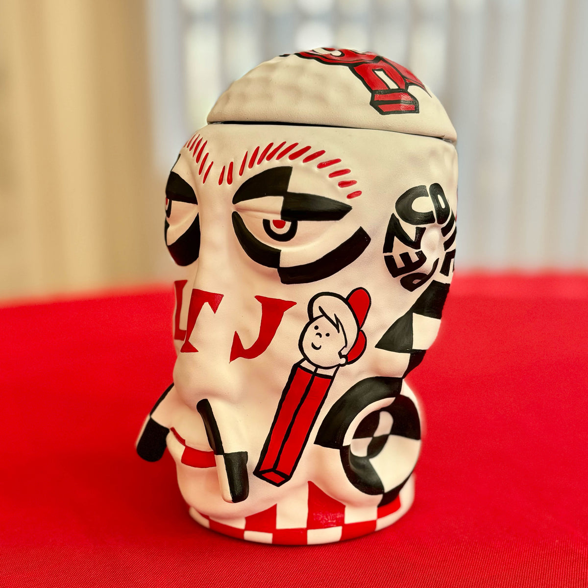 NEW Nan-Painted “LTJ Pezcore” Mr. Bali Hai Ceramic Mug