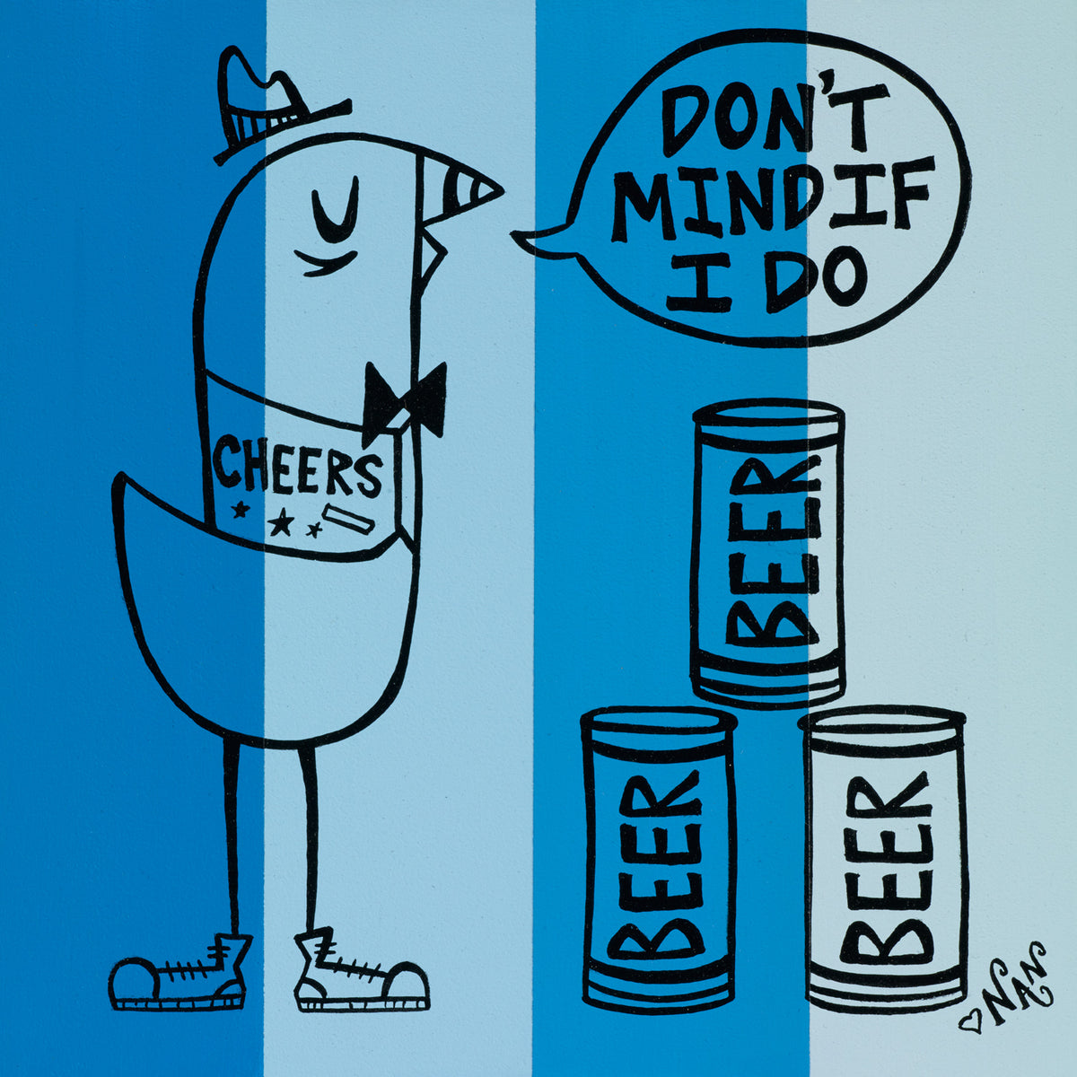 Don’t Mind If I Do - Original Painting