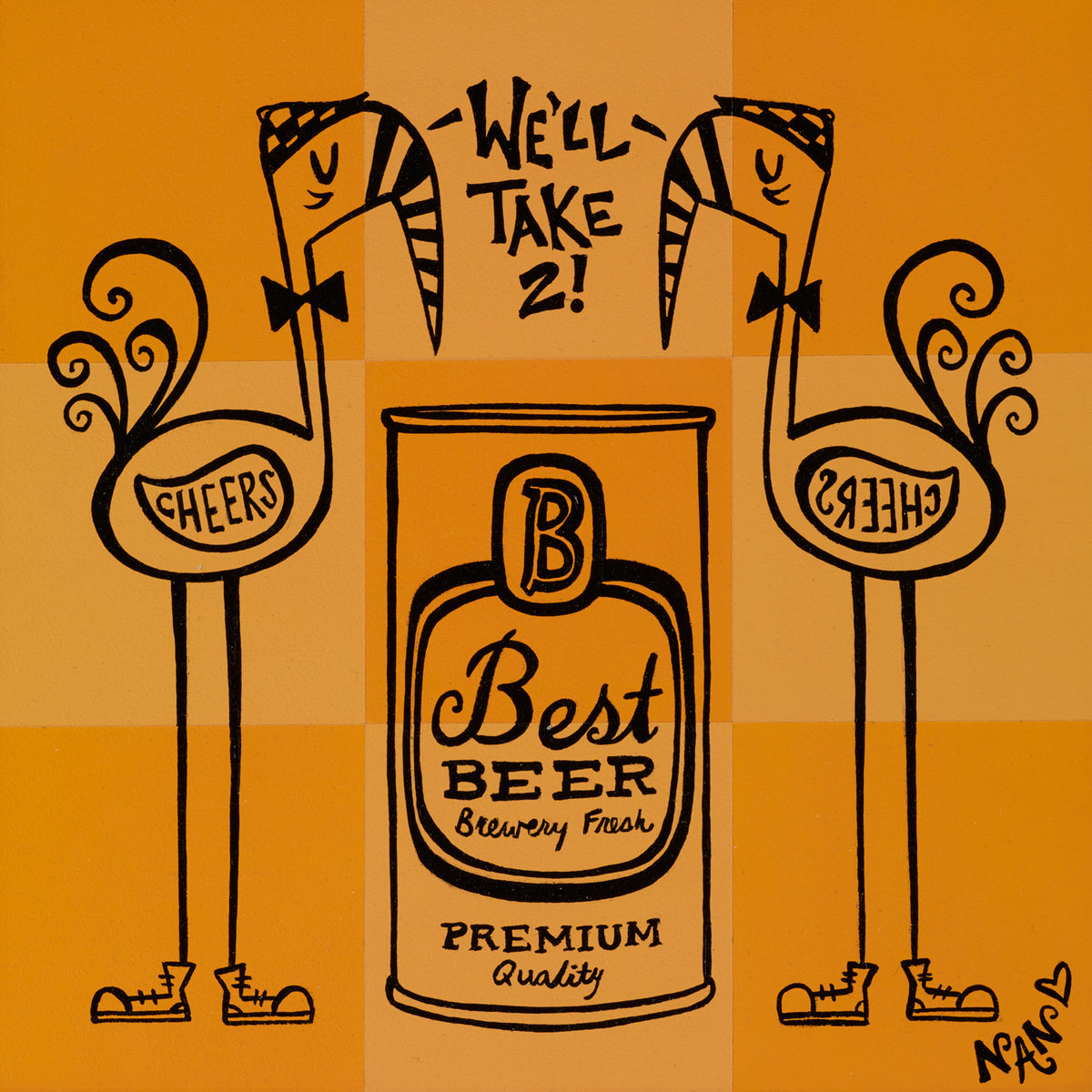 We’ll Take Two - Original Painting
