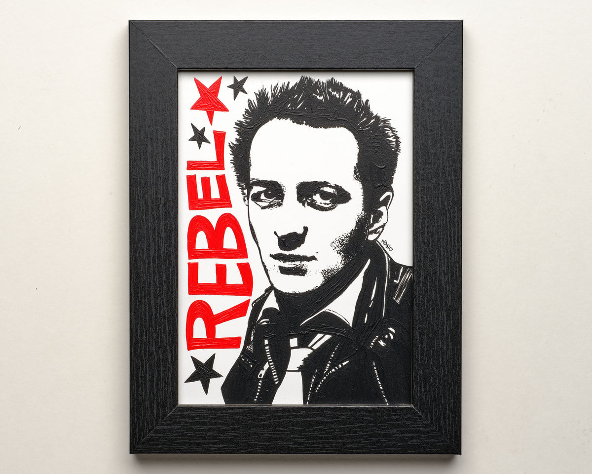 Joe No. 3 - 5”x7” Framed Original Painting