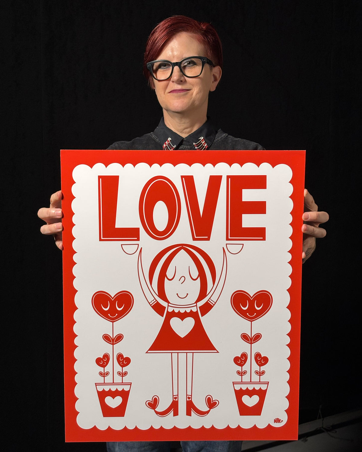LOVE ❤️ - Signed Print