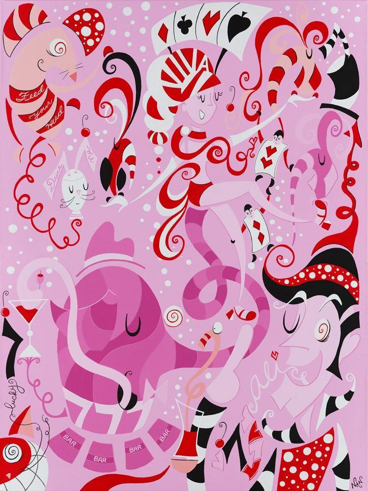 Alice Sin Wonderland - Signed Prints | Fine Art and Limited Edition Prints | The Art Of Nan Coffey