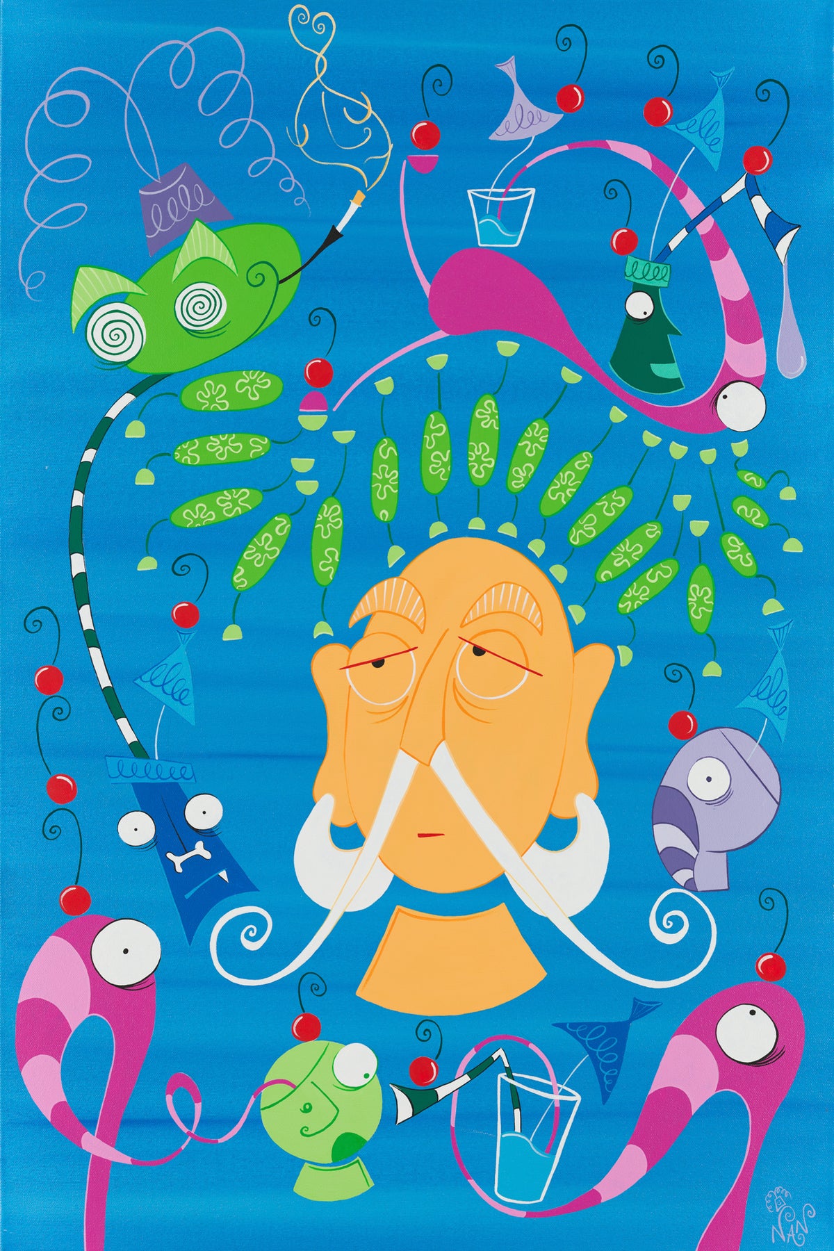 Mr. Bali Hai - Original Painting