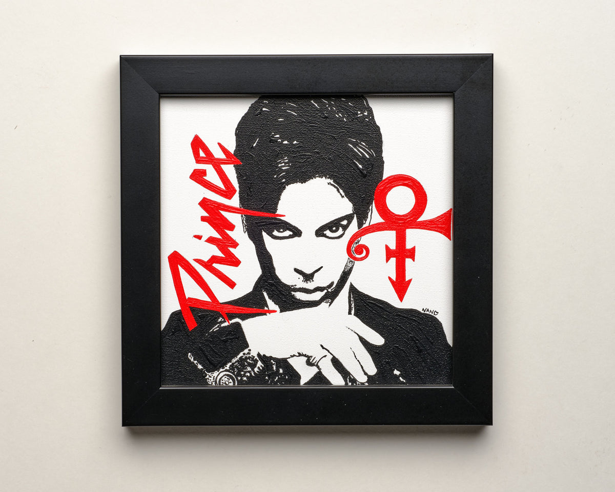 Prince No. 2 - 6”x6” Framed Original Painting