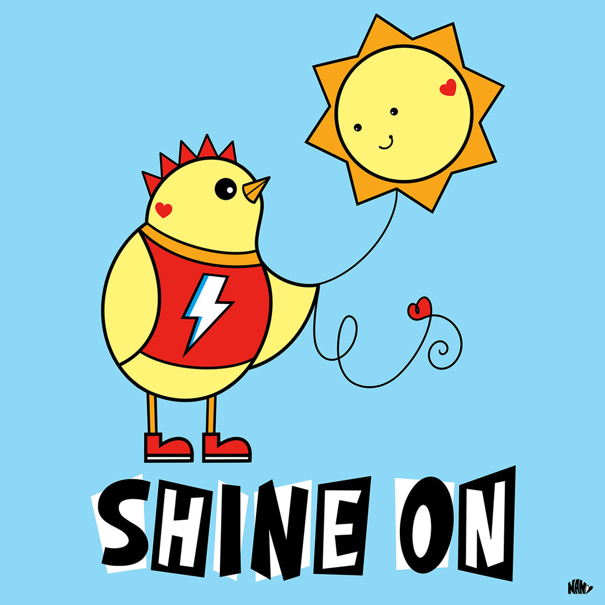 Shine On - Signed Print