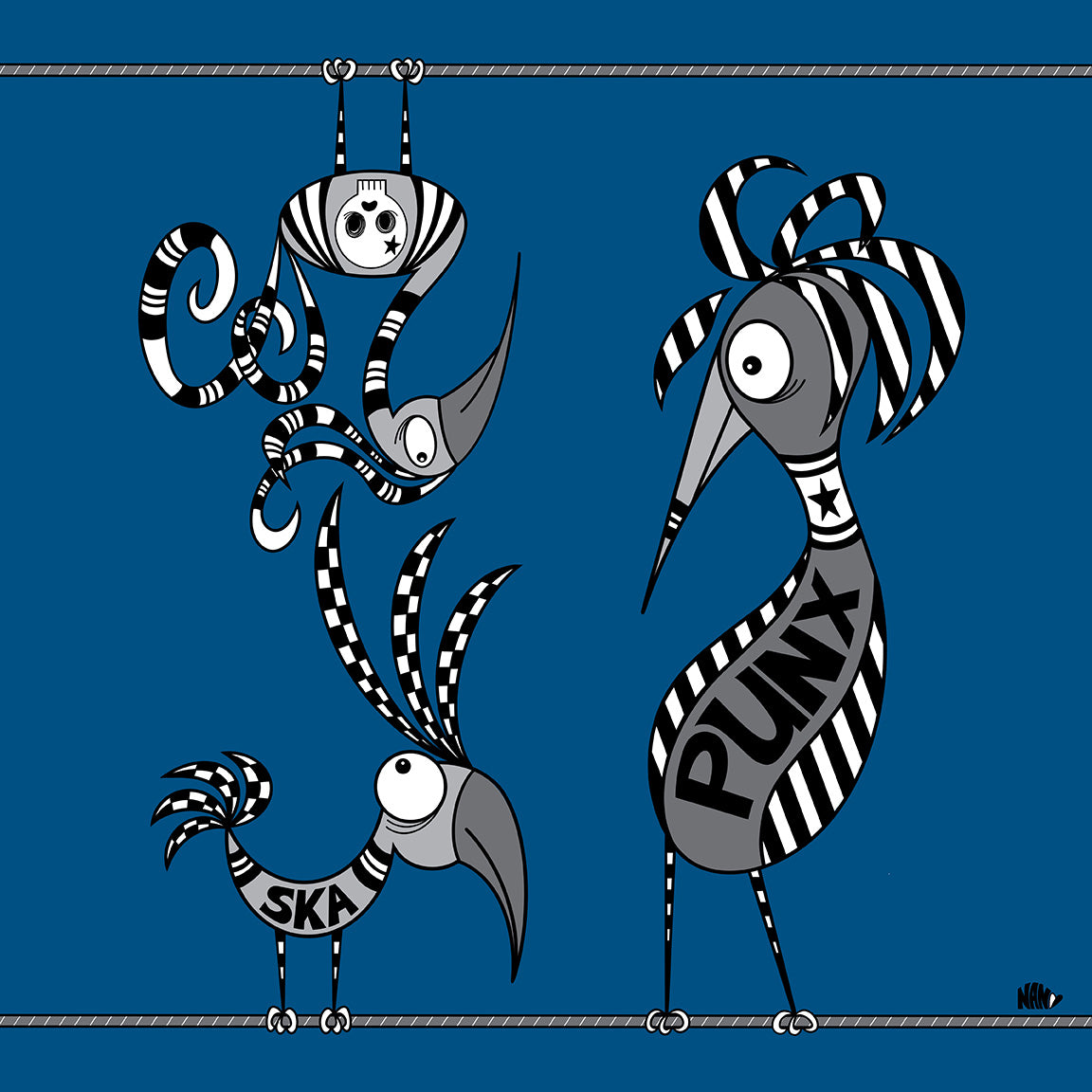 Birds On A Wire - Ska & Punx