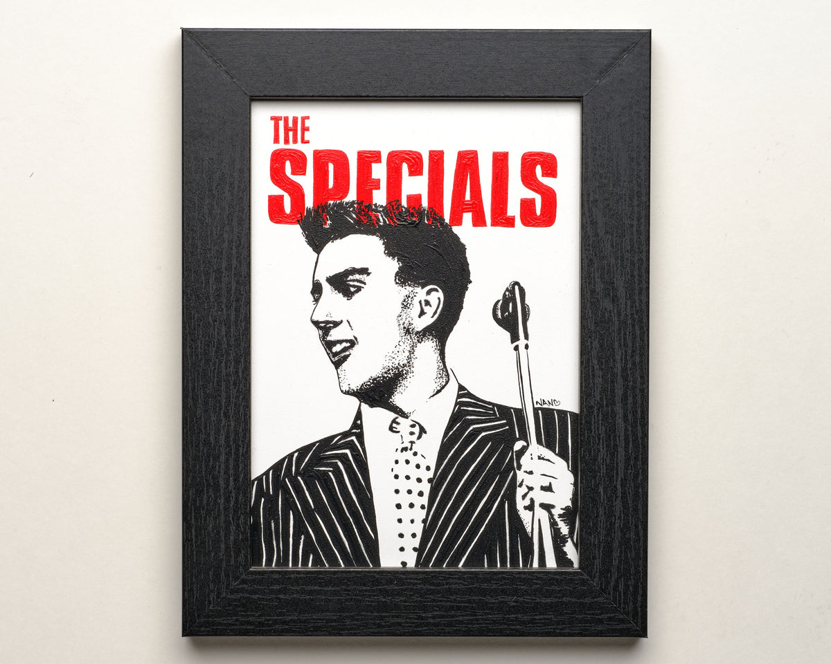 Terry No. 3 - 5”x7” Framed Original Painting
