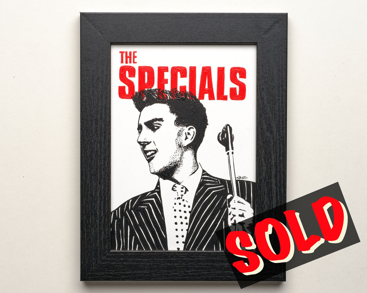 Terry No. 3 - 5”x7” Framed Original Painting