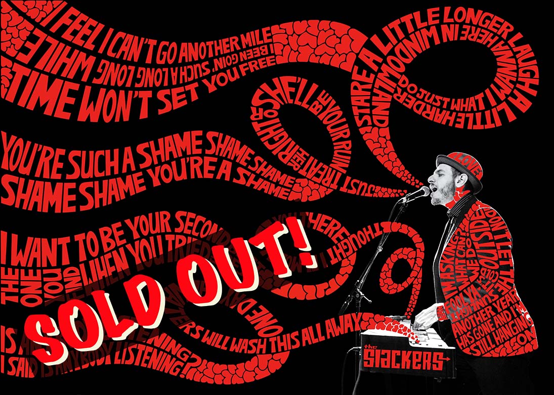 The Slackers - Don&#39;t Let The Sunlight Fool Ya - Limited Edition Fine Art Print - SOLD OUT