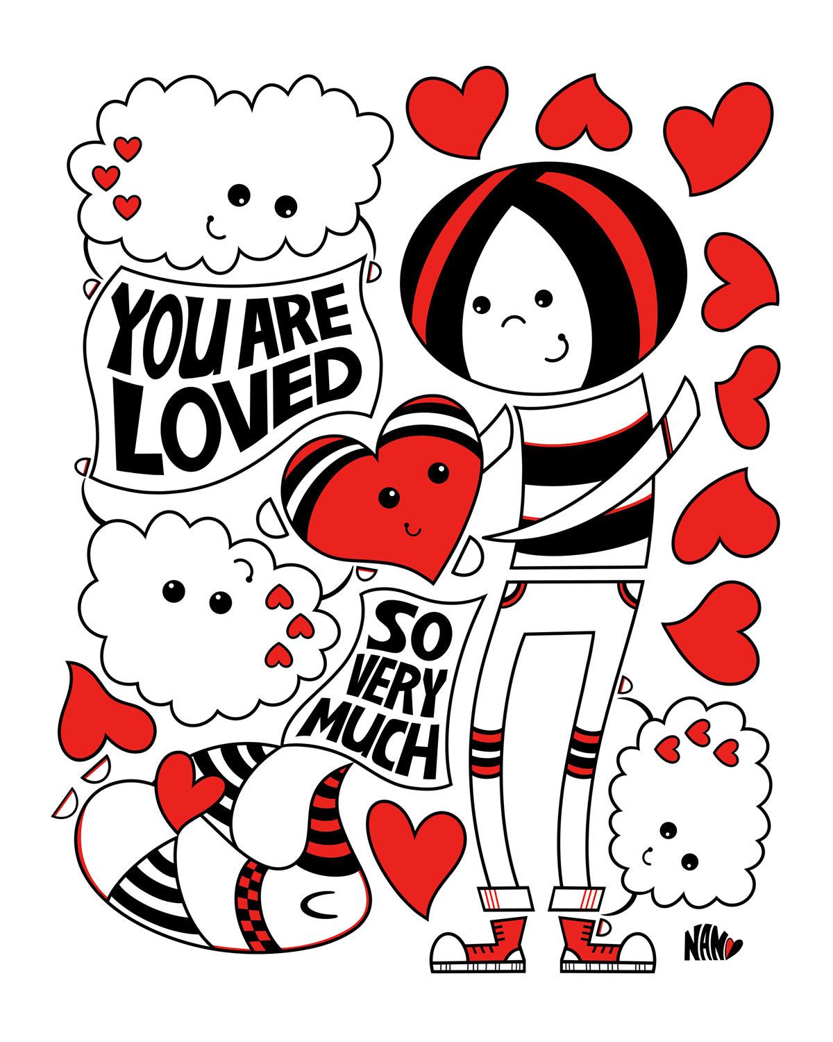 You Are Loved So Very Much - Print
