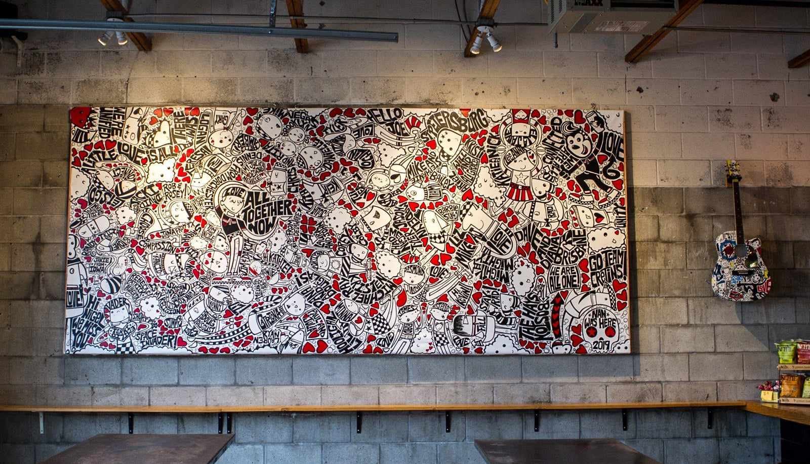 #6 Inclusion Painting Started November 2018 - Signed Prints | Fine Art and Limited Edition Prints | The Art Of Nan Coffey