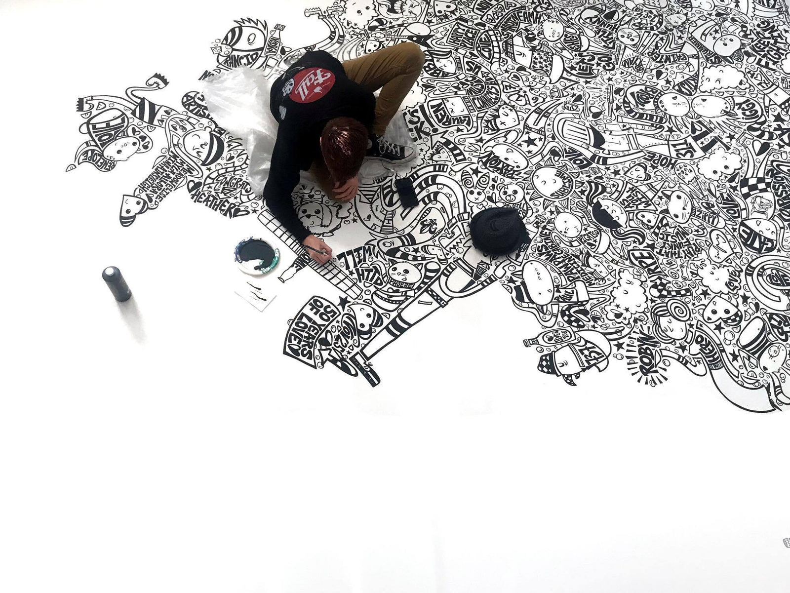 #4 Inclusion Painting Started November 2017 - Signed Prints | Fine Art and Limited Edition Prints | The Art Of Nan Coffey