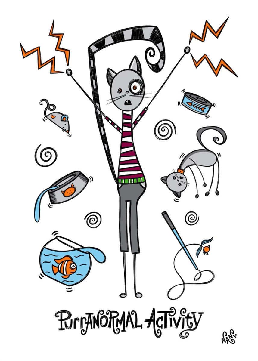 Spookie Print - Purranormal Activity