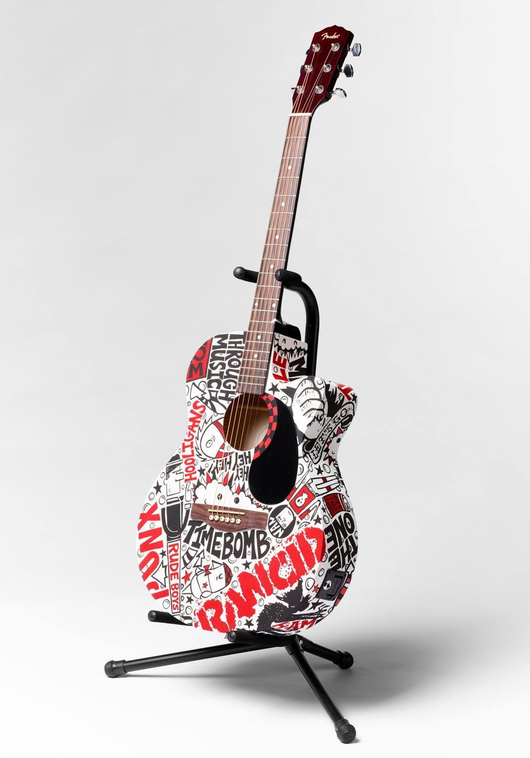 Rancid Guitar | Fine Art and Limited Edition Prints | The Art Of Nan Coffey