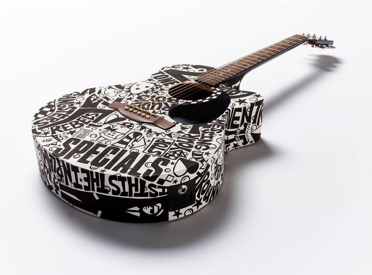 The Specials Guitar | Fine Art and Limited Edition Prints | The Art Of Nan Coffey
