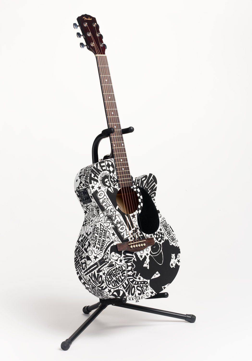 Operation Ivy Guitar | Fine Art and Limited Edition Prints | The Art Of Nan Coffey