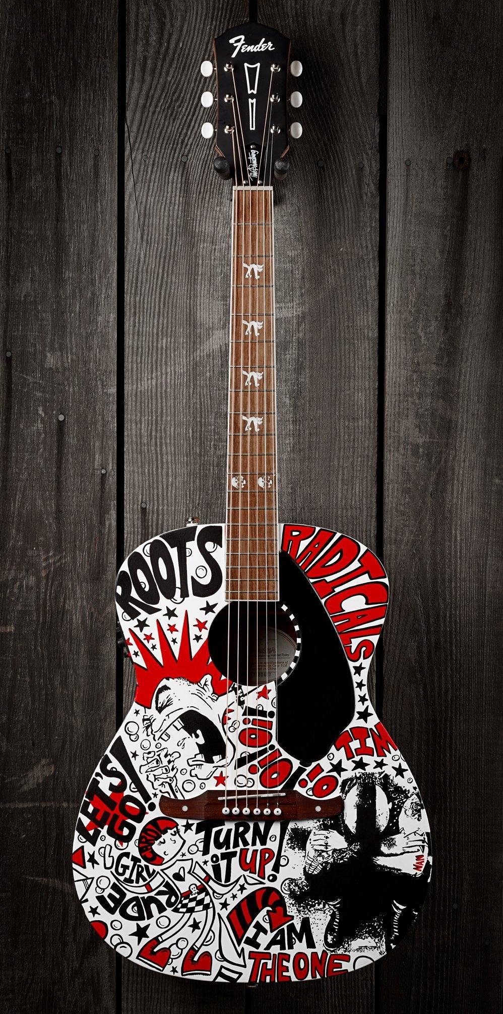 Let&#39;s Go! Rancid Guitar | Fine Art and Limited Edition Prints | The Art Of Nan Coffey